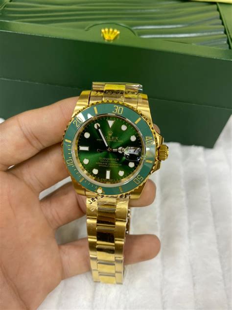 rolex submariner oro verde|rolex oyster submariner.